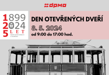 DPMO se 8. května otevře veřejnosti, oslaví tak 125 let tramvajové dopravy v Olomouci
