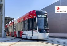 Tramvaj Škoda ForCity Smart pro německý Bonn získala designové světově ocenění