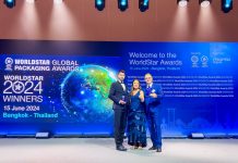 Česká obalová společnost THIMM bodovala v Bangkoku. Z předávání cen Worldstar Packaging Award 2024 si odváží cenu za marketing
