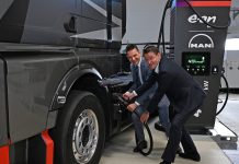 E.ON a MAN společně vybudují v Evropě veřejnou síť dobíjecích stanic pro elektrická nákladní vozidla