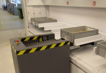 Modula + MiR – inovativní spojení vertikálního skladu a autonomních mobilních robotů