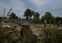 Stavba provizorních mostů bude podle armády v zatopených oblastech často náročná