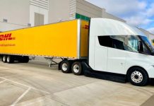 Okénko do světa: tahač Tesla SEMI testován u DHL