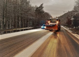 Ředitelství silnic a dálnic použilo v zimě 107 000 tun soli, meziročně o dvě třetiny víc