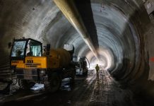 Stavbyvedoucí: Ražba stanice Pankrác na trase metra D je zhruba v polovině