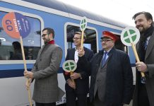 Z hlavního nádraží v Praze odjel první vlak linky Baltic Express do polské Gdyně