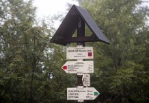 Automobily turistů zaplnily parkoviště na Šerlichu v Orlických horách