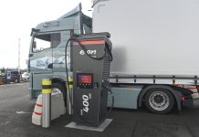 E.ON otevřel u D1 na Prostějovsku první dobíjecí místo pro elektrické kamiony