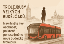 Trolejbusy ponesou jména velkých Budějčáků. Veřejnost zaslala 366 návrhů