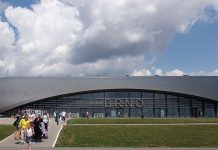 Letiště Brno letos do konce září odbavilo 662.000 cestujících, méně než loni