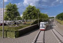 Začíná stavba tramvajové trati na Kamechy