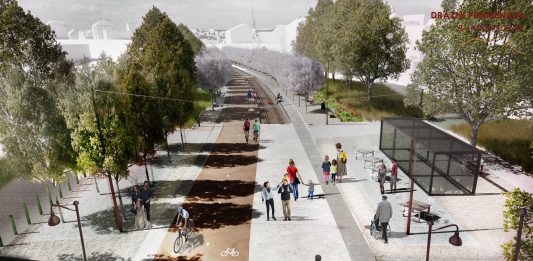 VRT pomůže s rozvojem Prahy 10. Vyroste zde nová čtvrť, podél bývalé dráhy park