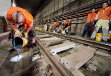 Část linky C pražského metra se včera kvůli pracím opět na dva dny zastavila