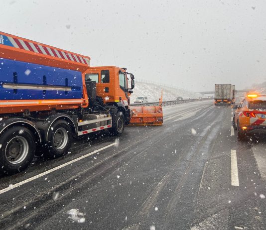 ŘSD má na zimu 55 000 tun soli, poprvé nasadí nové sypače se speciálními tryskami