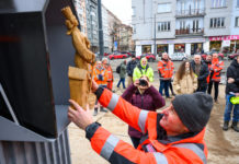 V rámci rekonstrukce stanice metra Flora začíná hloubení šachty pro budoucí výtahy