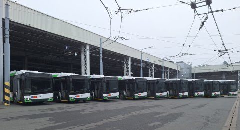 Nové bateriové trolejbusy