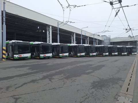 Nové bateriové trolejbusy