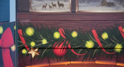 Vánoční tramvaj 2025 aneb vánoční chaloupka na kolejích