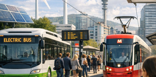 OPTI-UP představuje komplexní strategii pro chytřejší a udržitelnější veřejnou dopravu ve střední Evropě