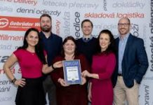 Šestá pečeť Superbrands pro Gebrüder Weiss