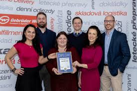 Šestá pečeť Superbrands pro Gebrüder Weiss