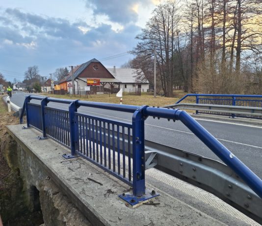 Oprava mostu na silnici I/45 v Lomnici začne 16. března