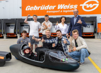 Gebrüder Weiss podporuje tým ČVUT, který s novým elektromobilem míří na Shell Eco-marathon
