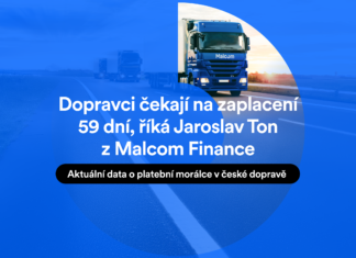 Dopravci čekají na peníze v průměru 59 dní. Dlouhé splatnosti dál brzdí růst firem, říká Jaroslav Ton z Malcom Finance