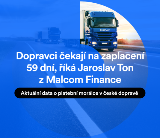 Dopravci čekají na peníze v průměru 59 dní. Dlouhé splatnosti dál brzdí růst firem, říká Jaroslav Ton z Malcom Finance
