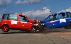 Experti z VUT při crash testech získávají nová data pro analýzu nehod