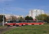 Tramvajová smyčka Ečerova prošla kompletní modernizací, aby tudy mohly tramvaje pokračovat po nové trati na Kamechy